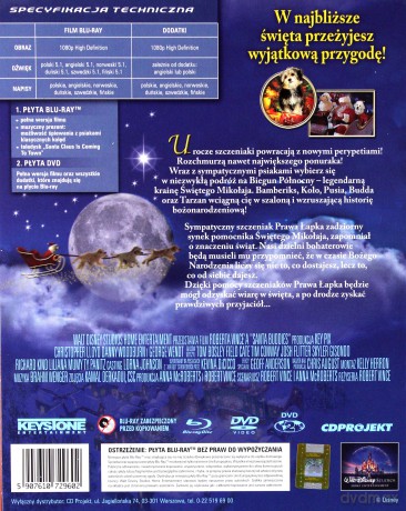 Świąteczne psiaki (Disney) [Blu-Ray]+[DVD]