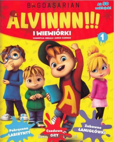 Alvinnn!!! i Wiewiórki cz.1 [KSIĄŻKA]