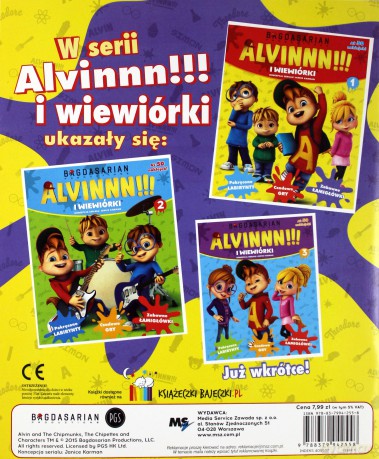 Alvinnn!!! i Wiewiórki cz.1 [KSIĄŻKA]