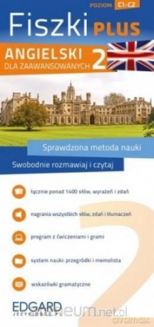 Angielski Fiszki PLUS dla zaawansowanych 2 - Michał Podsiadło [KSIĄŻKA]
