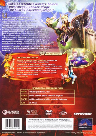 Dzwoneczek i zaginiony skarb (Disney) [DVD]