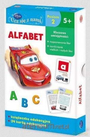 Disney. Ucz się z nami. Alfabet [KSIĄŻKA]