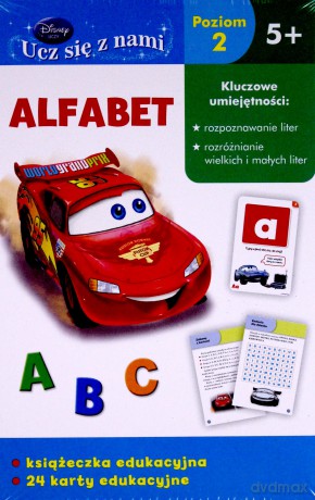 Disney. Ucz się z nami. Alfabet [KSIĄŻKA]