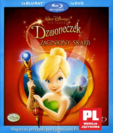 Dzwoneczek i zaginiony skarb (Disney) [Blu-Ray]+[DVD]