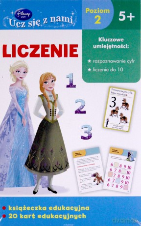 Disney. Ucz się z nami. Liczenie [KSIĄŻKA]