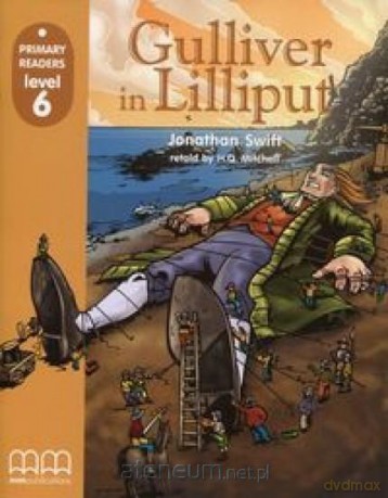 Gulliver in Lilliput - level 6 - Jonathan Swift [KSIĄŻKA]