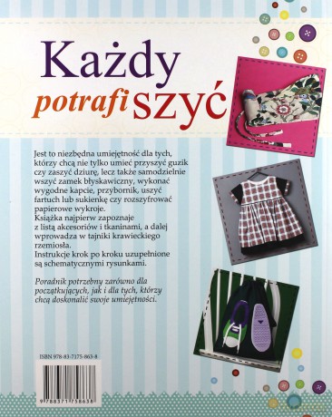 Każdy potrafi szyć. Poradnik nawet dla opornych - Charlotte Gerlings [KSIĄŻKA]
