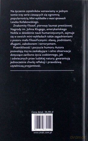 Mini-wykłady o maxi-sprawach - Leszek Kołakowski [KSIĄŻKA]