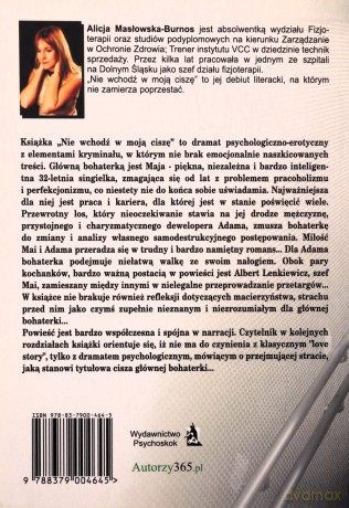 Nie wchodź w moją ciszę - Alicja Masłowska-Burnos [KSIĄŻKA]