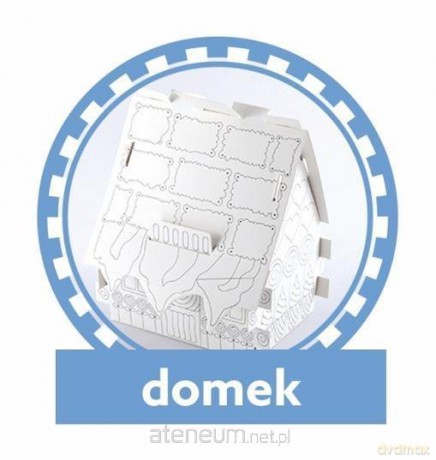 Zmalujmy Coś 3D Domek