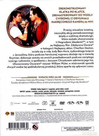 Ben Hur (Ikony Kina) [DVD]