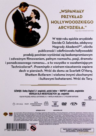 Przeminęło z wiatrem (Ikony Kina) [DVD]
