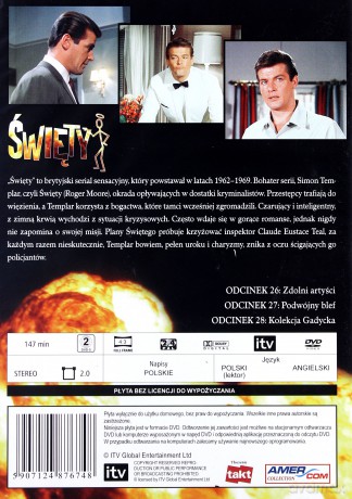 Święty 09: Zdolni artyści / Podwójny blef / Kolekcja gadycka [DVD]