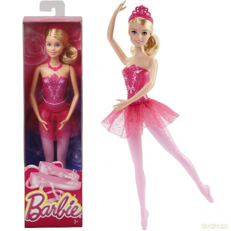BARBIE Baletnica Różowa