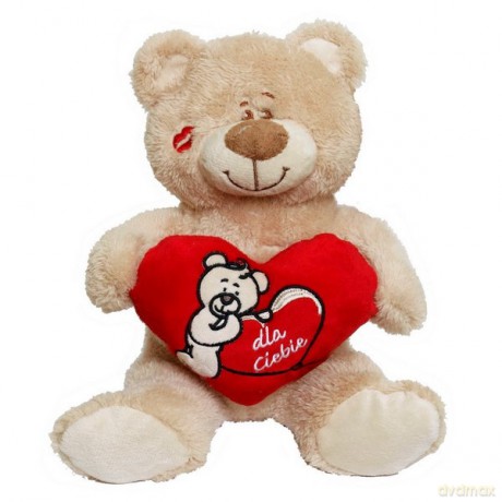 BEPPE Miś Valentino dla Ciebie 20 cm