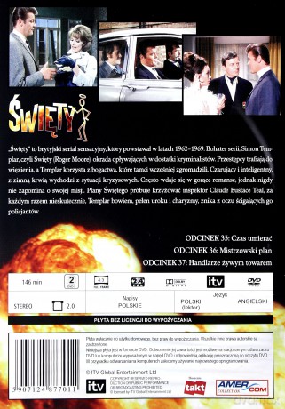 Święty 12: Czas umierać / Mistrzowski plan / Handlarze żywym towarem [DVD]