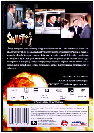 Święty 12: Czas umierać / Mistrzowski plan / Handlarze żywym towarem [DVD]