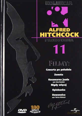 Alfred Hitchcock Przedstawia 11: Czwarta po południu / Zemsta / Koszmarna jazda / Nigdy więcej / Opiekunka / Dzwonnica (booklet) [DVD]