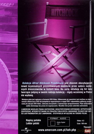 Alfred Hitchcock Przedstawia 11: Czwarta po południu / Zemsta / Koszmarna jazda / Nigdy więcej / Opiekunka / Dzwonnica (booklet) [DVD]