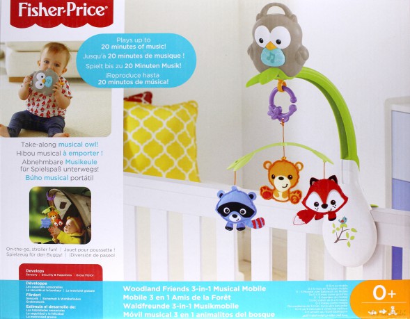 FISHER Karuzelka Leśni przyjaciele