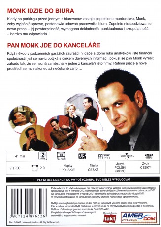 Monk 47: Monk idzie do biura (0) [DVD]