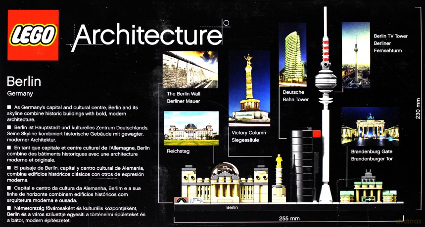 LEGO Architecture Berlin (21027) [KLOCKI]