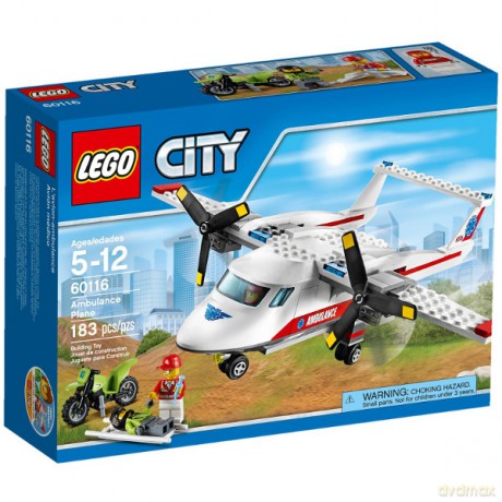 LEGO City Samolot ratowniczy (60116) [KLOCKI]