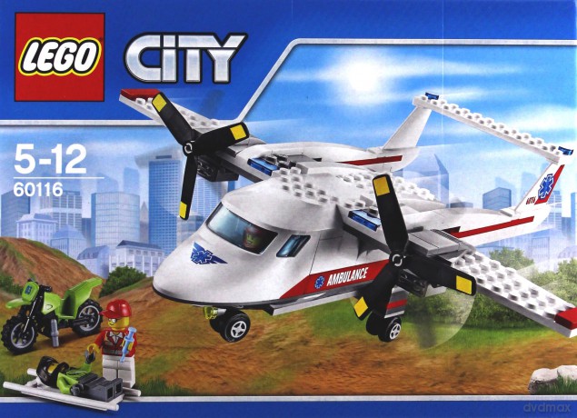 LEGO City Samolot ratowniczy (60116) [KLOCKI]