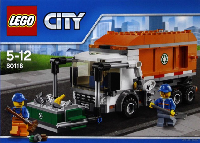 LEGO City Śmieciarka (60118) [KLOCKI]