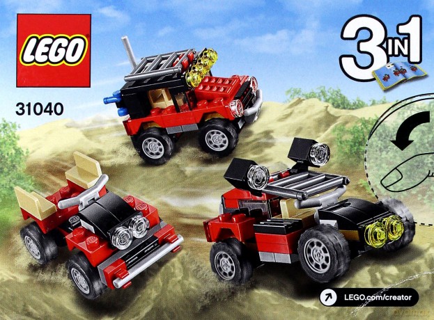 LEGO Creator Pustynne wyścigówki (31040) [KLOCKI]