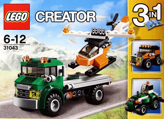 LEGO Creator Transporter helikopterów (31043) [KLOCKI]
