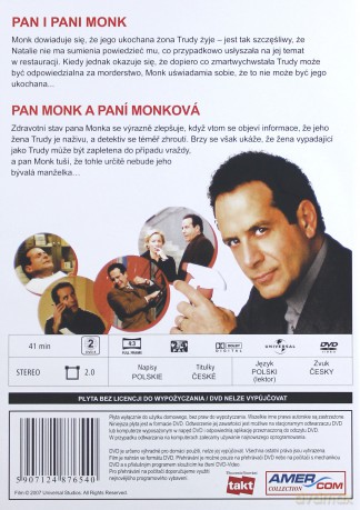 Monk 49: Pan i Pani Monk (0) [DVD]