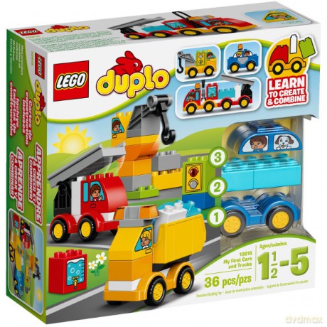LEGO DUPLO Moje pierwsze pojazdy (10816) [KLOCKI]