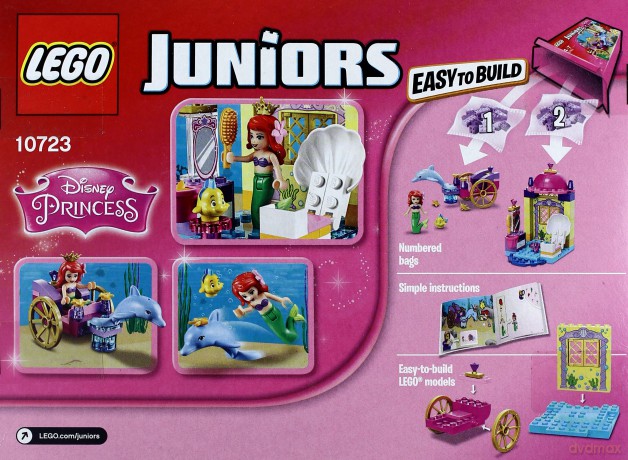 LEGO JUNIORS Kareta Arielki (10723) [KLOCKI]
