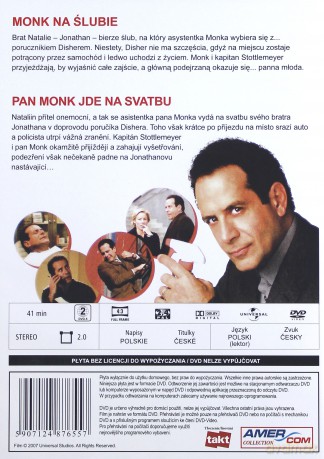 Monk 50: Monk na ślubie (0) [DVD]