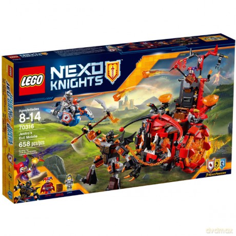 LEGO Nexo Knights Pojazd Zła Jestro (70316) [KLOCKI]