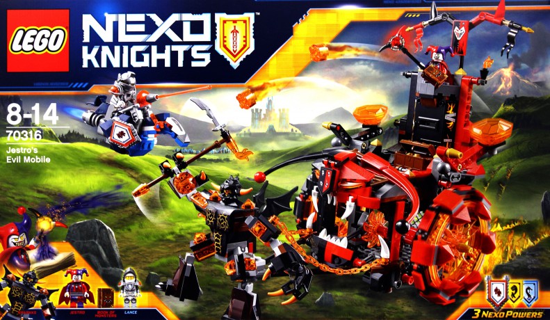 LEGO Nexo Knights Pojazd Zła Jestro (70316) [KLOCKI]