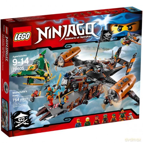 LEGO Ninjago Twierdza Nieszczęścia (70605) [KLOCKI]