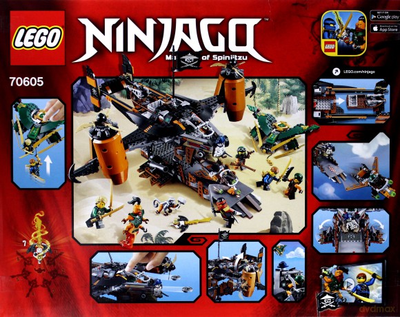 LEGO Ninjago Twierdza Nieszczęścia (70605) [KLOCKI]