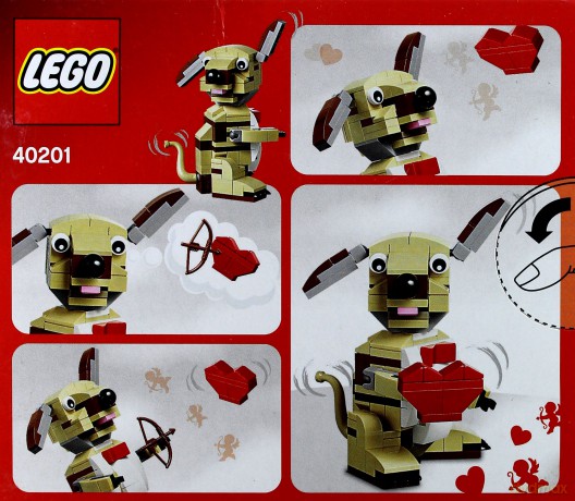 LEGO Valentines Cupid Dog (40201) [KLOCKI]