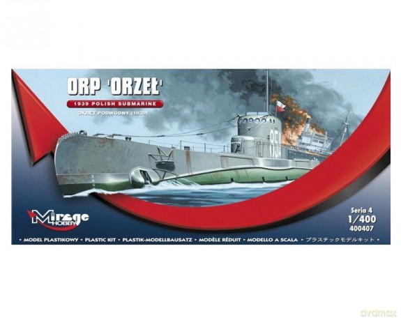 MIRAGE Okręt podwodny ORP Orzeł 1939