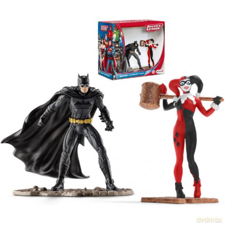 SCHLEICH Batman i Harley Quinn dwupak [FIGURKA]