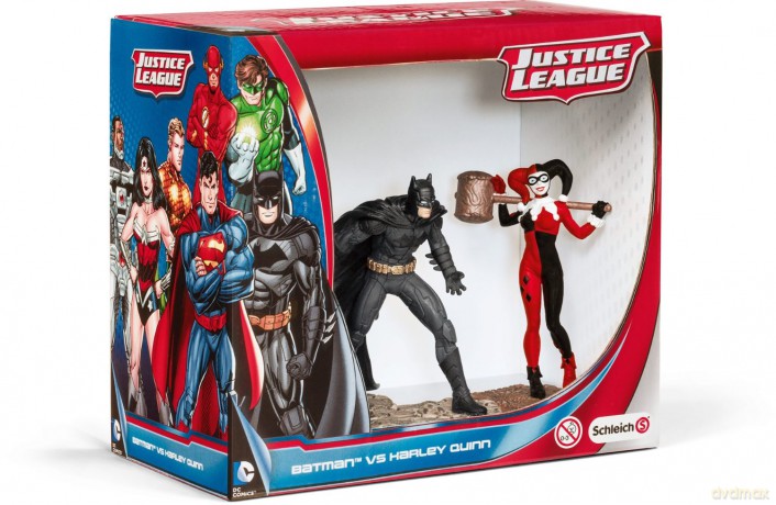 SCHLEICH Batman i Harley Quinn dwupak [FIGURKA]