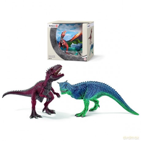 SCHLEICH Karnotaurus i Giganotozaurus [FIGURKA]