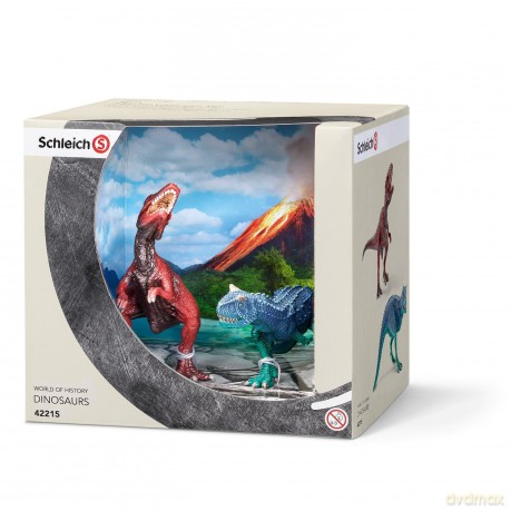 SCHLEICH Karnotaurus i Giganotozaurus [FIGURKA]