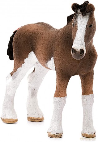 SCHLEICH Źrebie klasy Clydesdale [FIGURKA]
