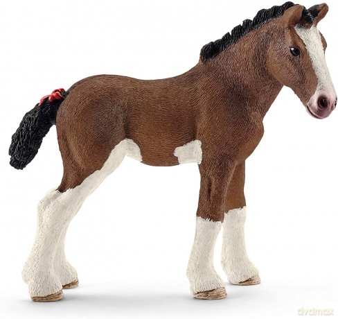 SCHLEICH Źrebie klasy Clydesdale [FIGURKA]