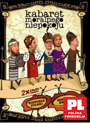 Kabaret Moralnego Niepokoju: Historia Polski+Historia Świata BOX [2DVD]