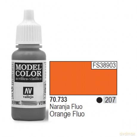 VALLEJO Farba Nr207 Orange 17ml