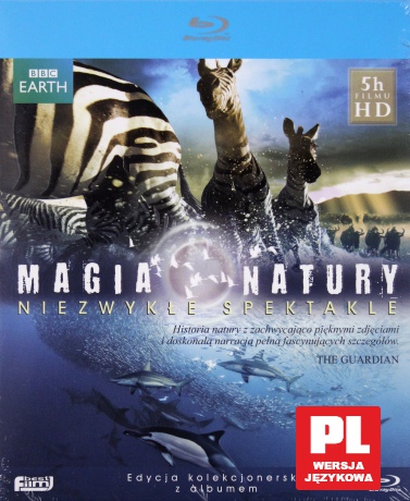 Magia natury. Niezwykłe spektakle (BBC) [2xBlu-Ray]+[KSIĄŻKA]